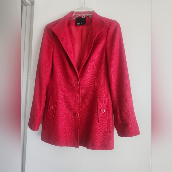 Carlisle Jackets & Blazers - CARLISLE | Jacket | Red | Size 6